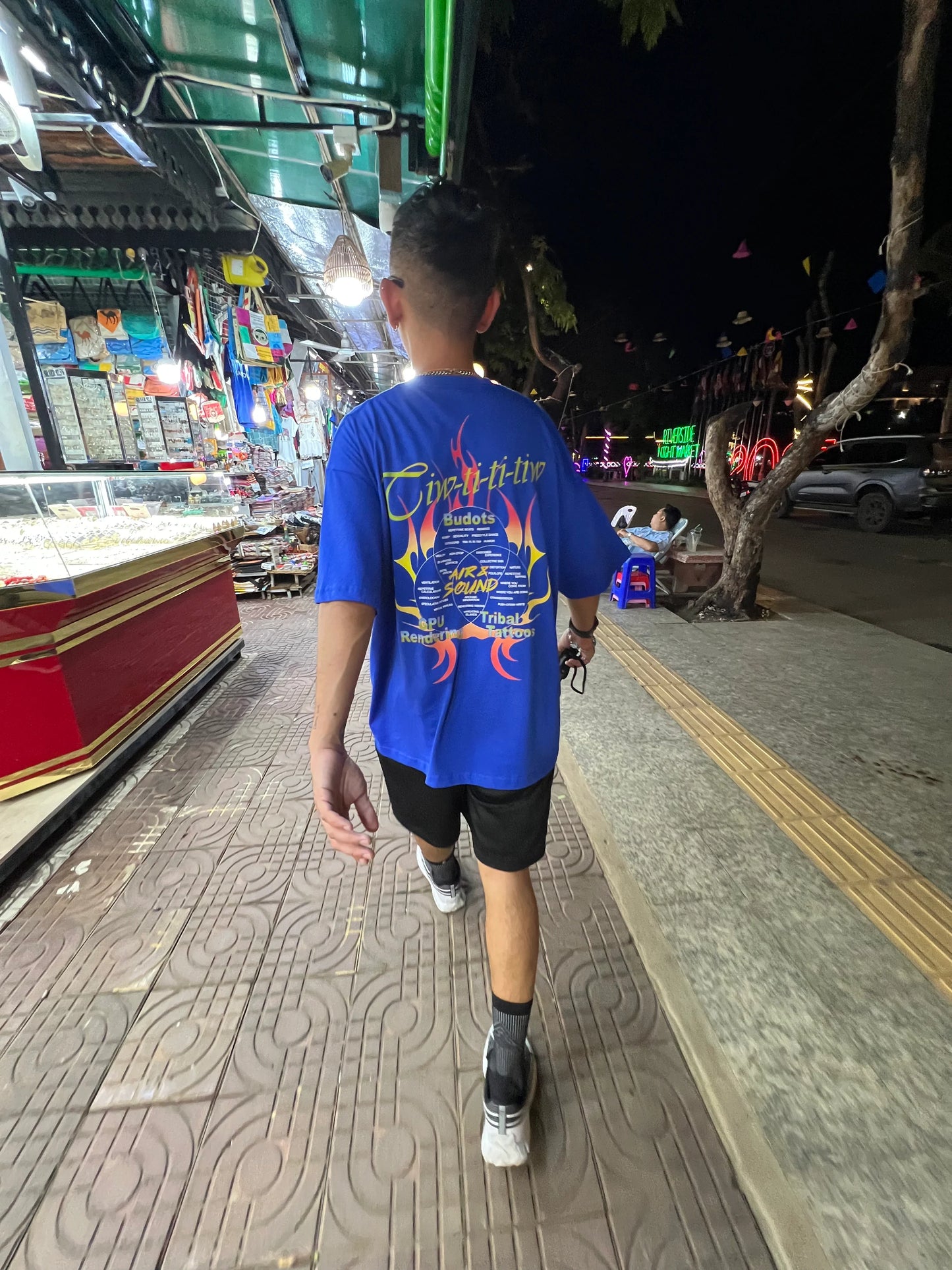 Tiwtiw Budots on Blue Tee