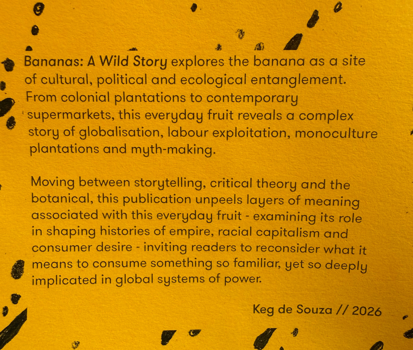 Bananas: A Wild Story