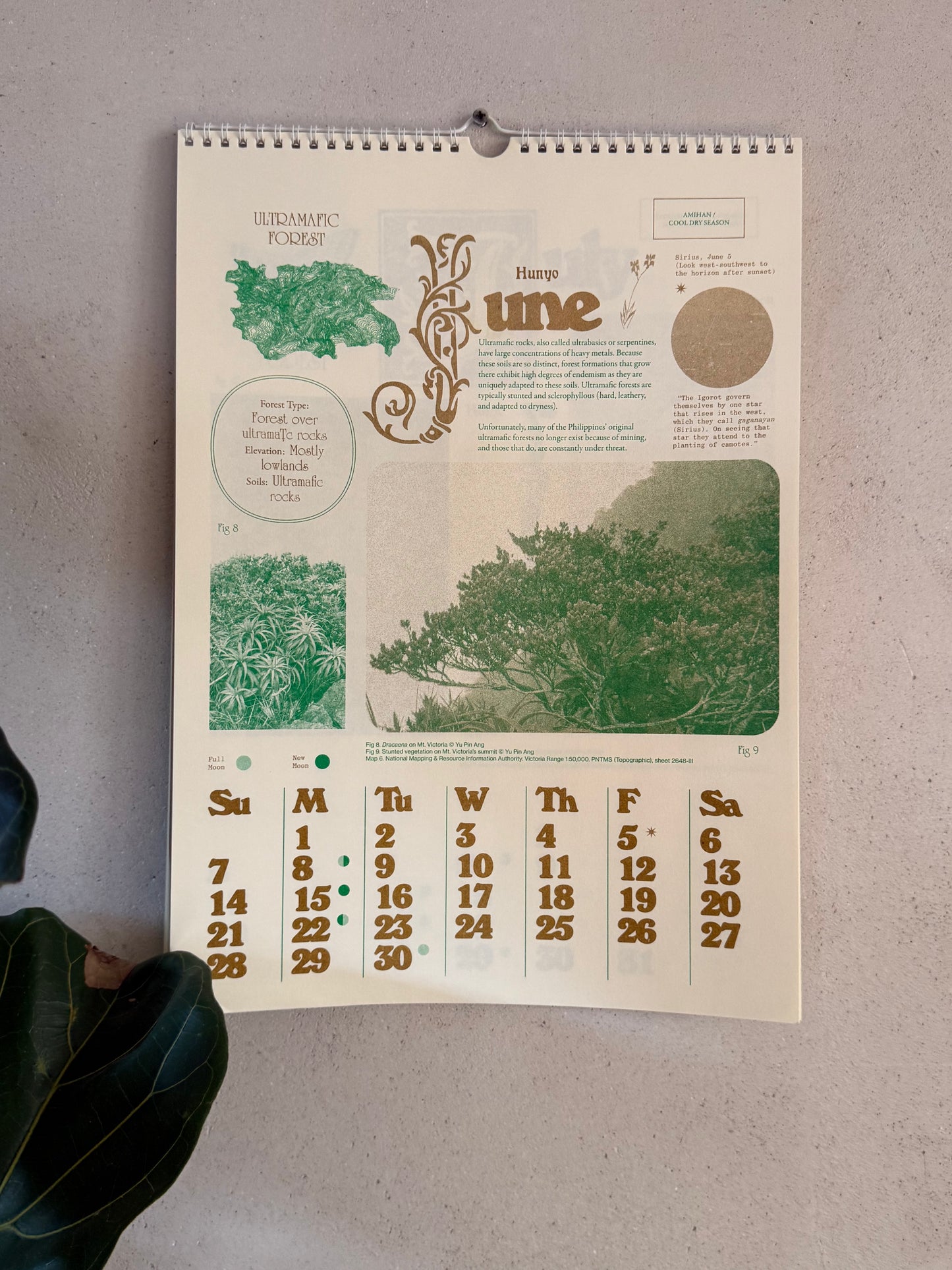 Philippine Forest Calendar 2026