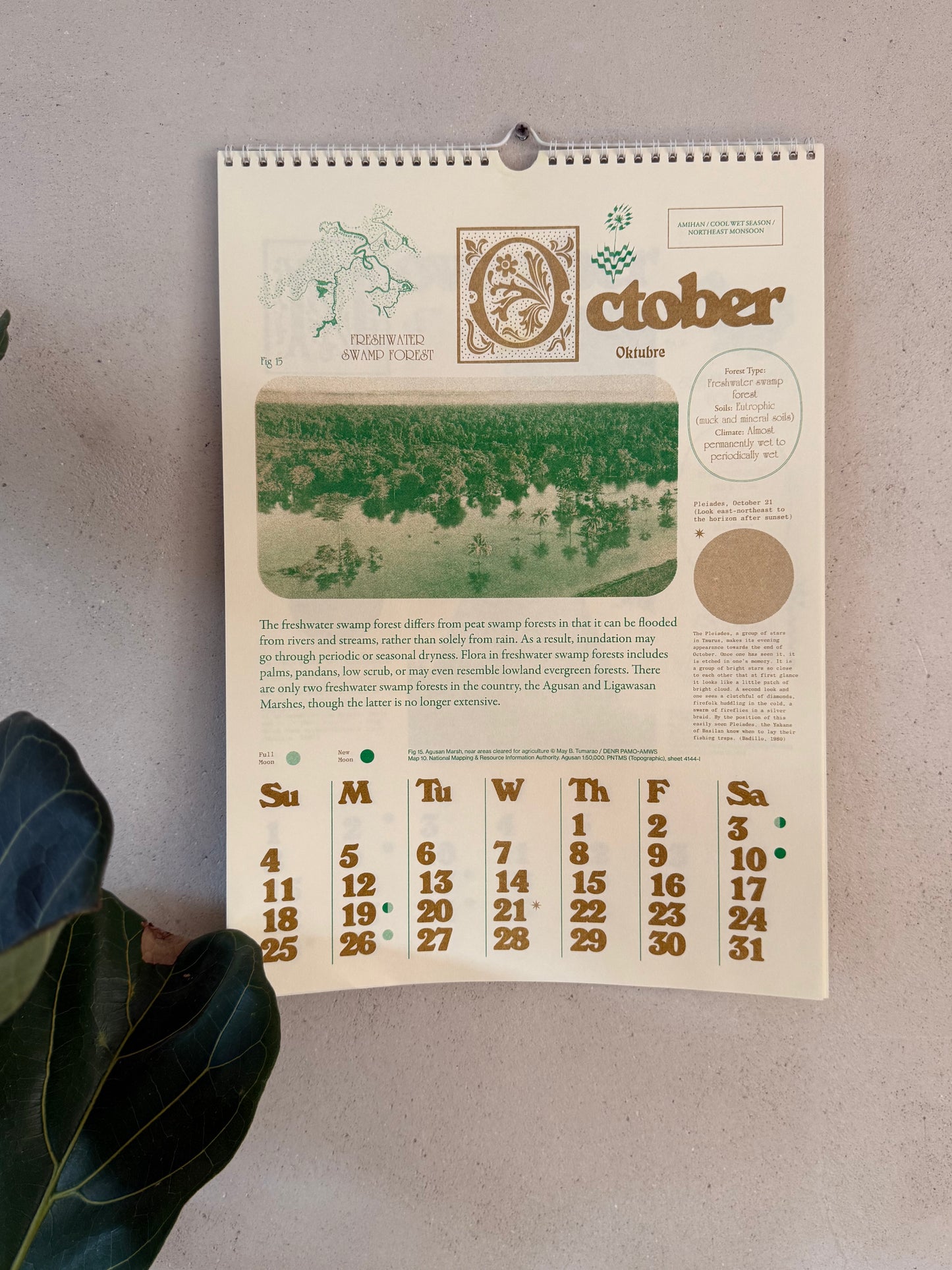 Philippine Forest Calendar 2026