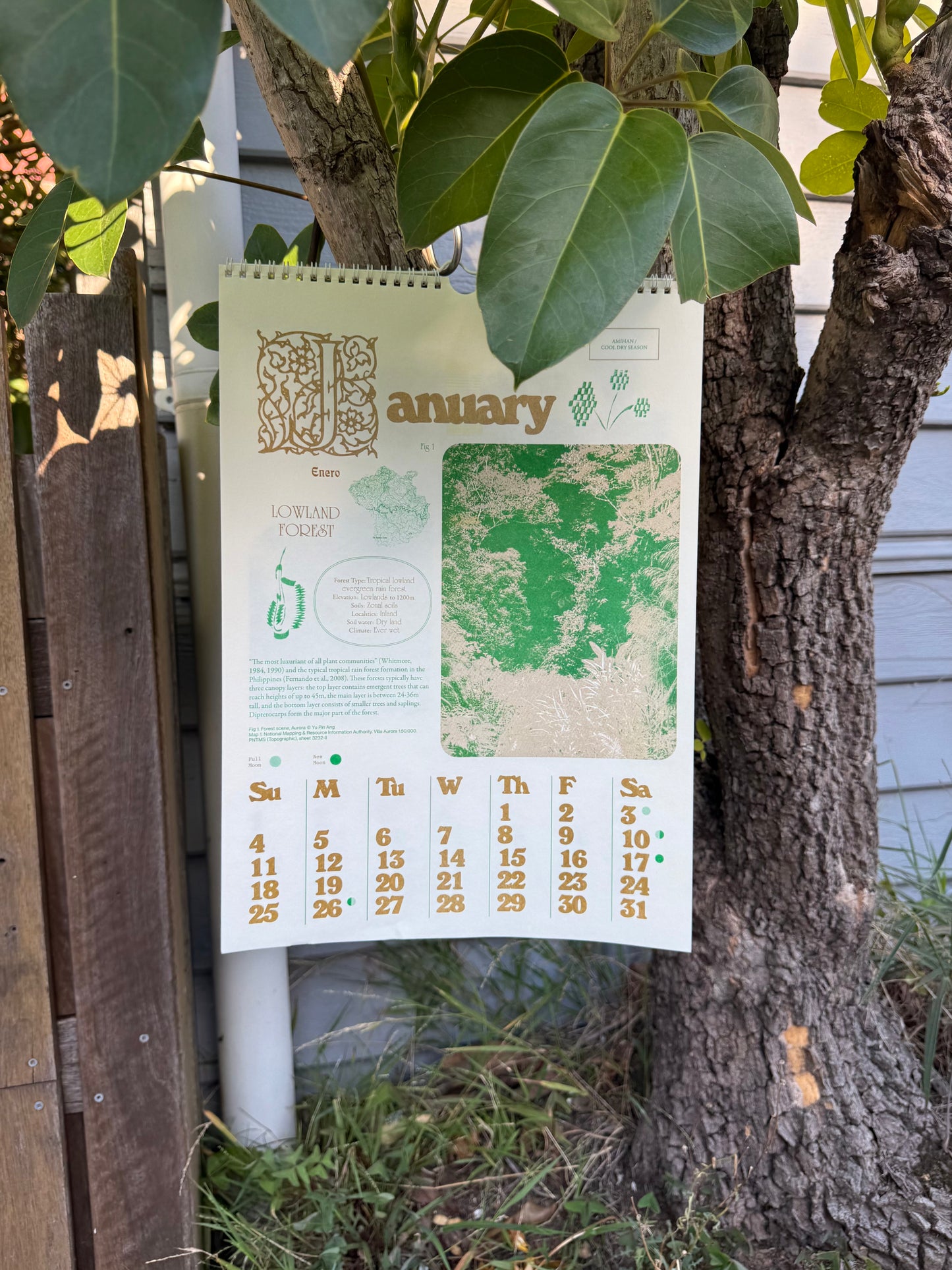 Philippine Forest Calendar 2026