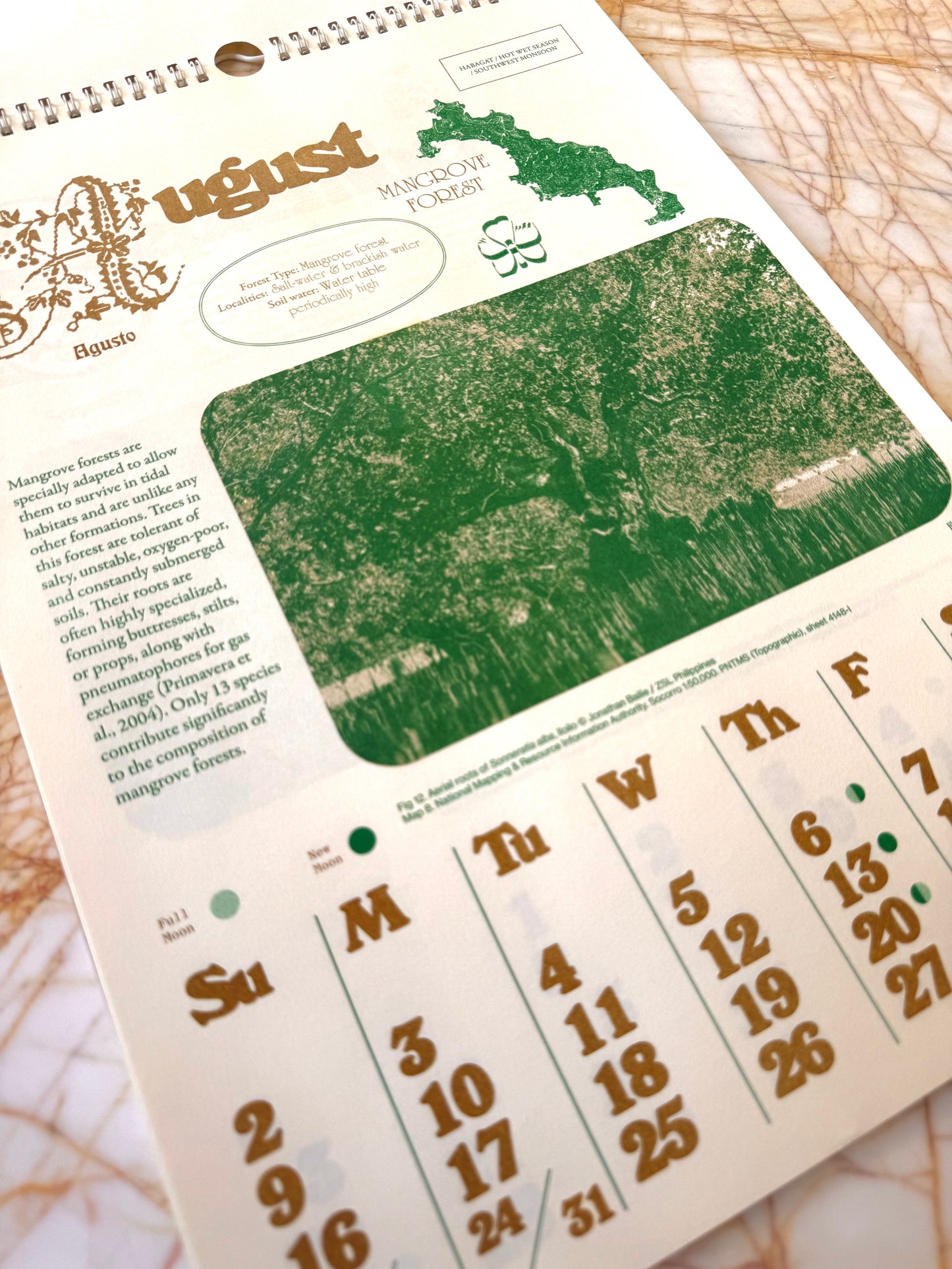 Philippine Forest Calendar 2026