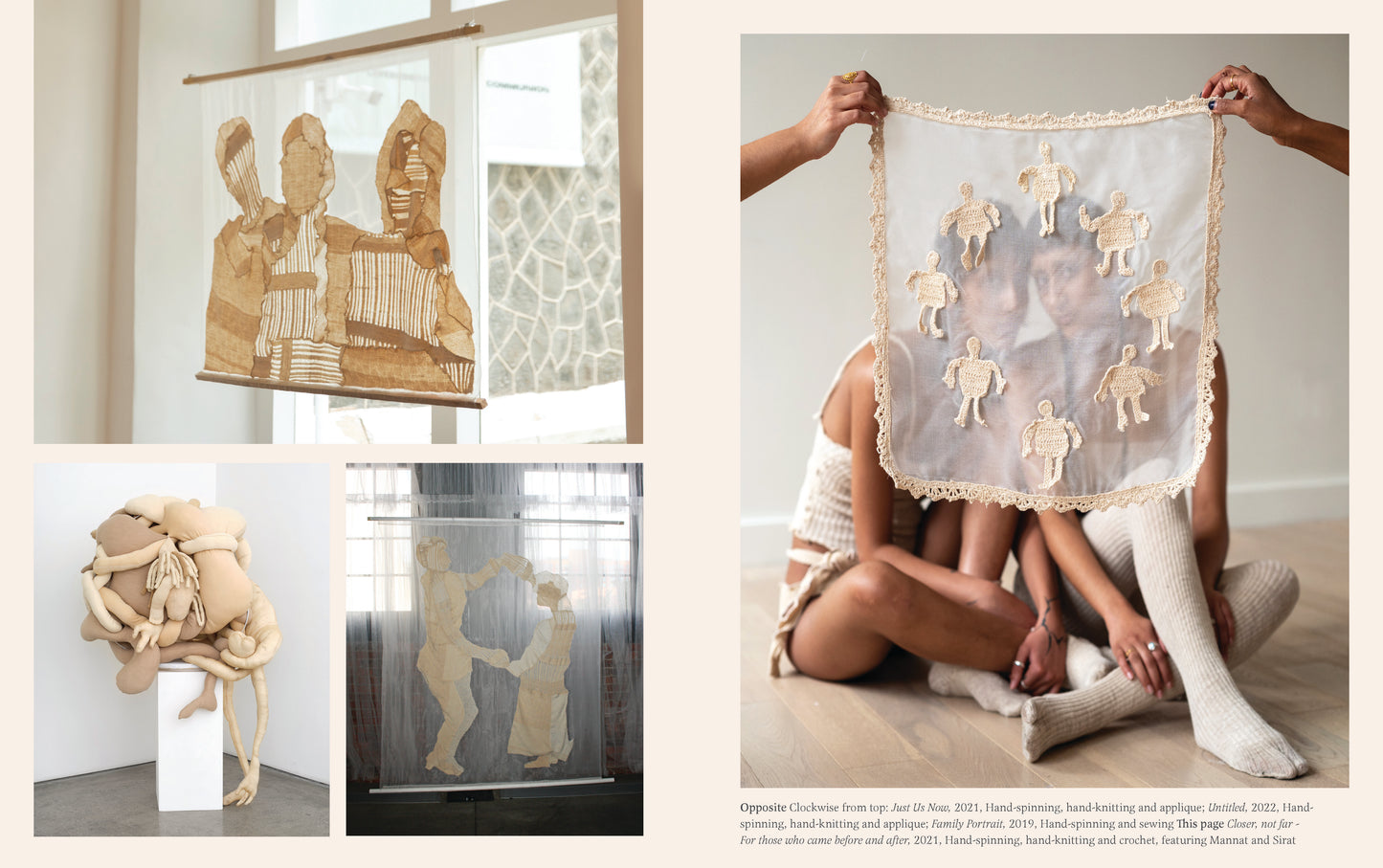 Loop, Hook, Loom: A creative collection of textile art made with yarn and thread