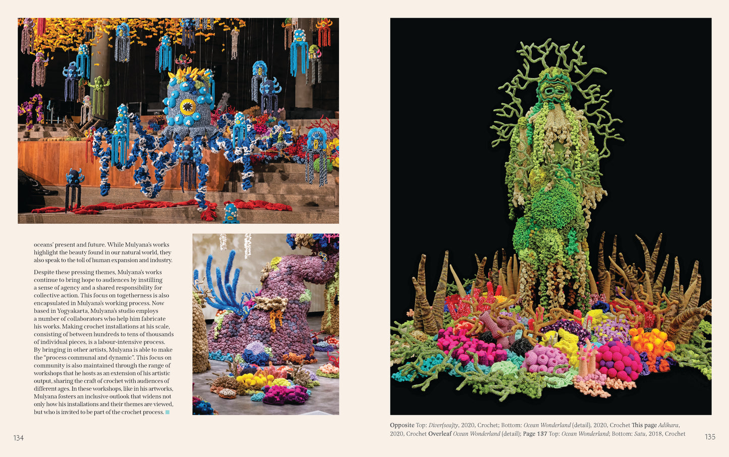 Loop, Hook, Loom: A creative collection of textile art made with yarn and thread