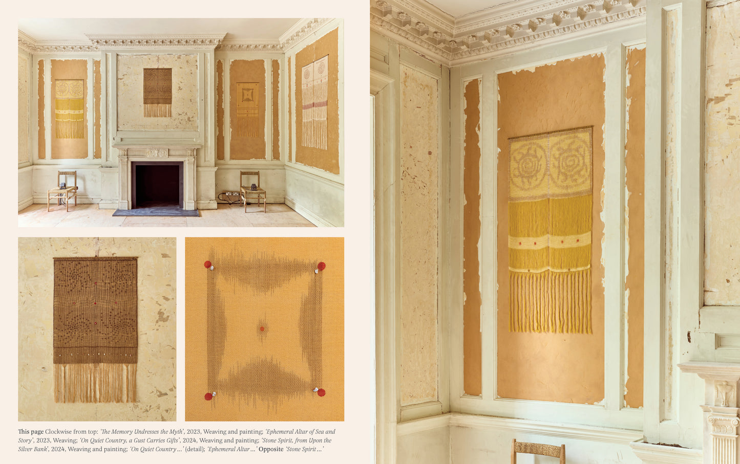Loop, Hook, Loom: A creative collection of textile art made with yarn and thread