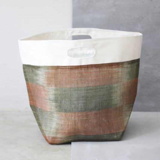 Abaca Bucket (Olive)