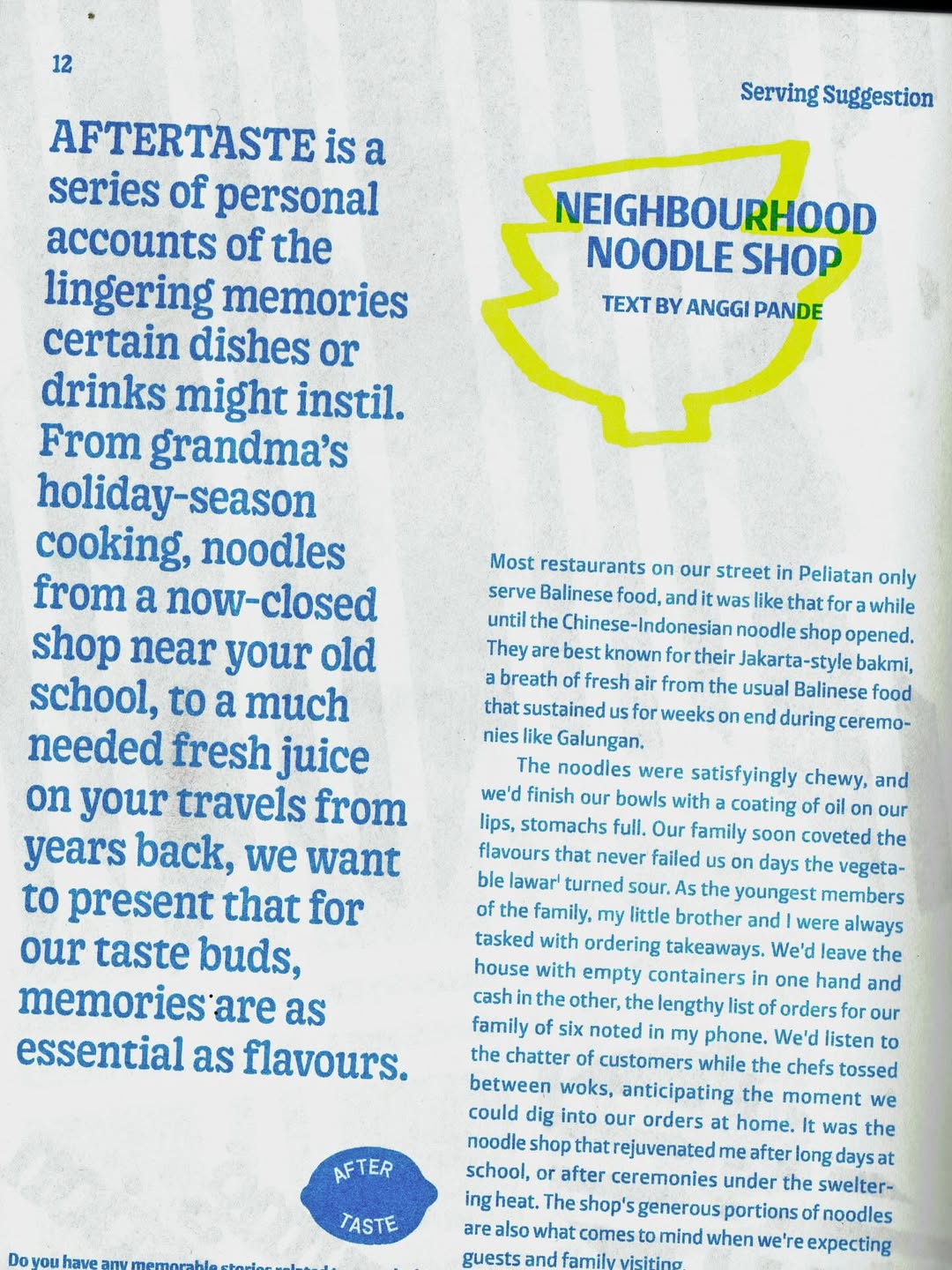 Serving Suggestion: Issue 03