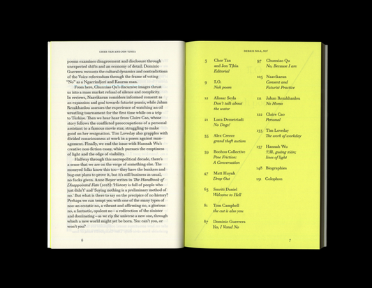 Debris Magazine Issue 06: No!